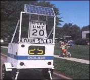 Speed Limit Measuring Device