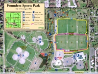 Founders Park Map
