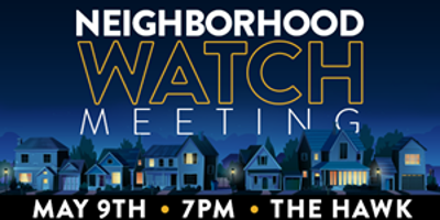 Farmington Hills Police Department to Host Community-wide Neighborhood Watch Meeting May 9